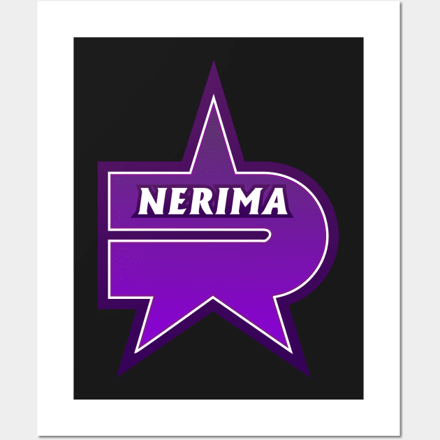 Nerima Ward of Tokyo Japanese Symbol Wall Art by PsychicCat